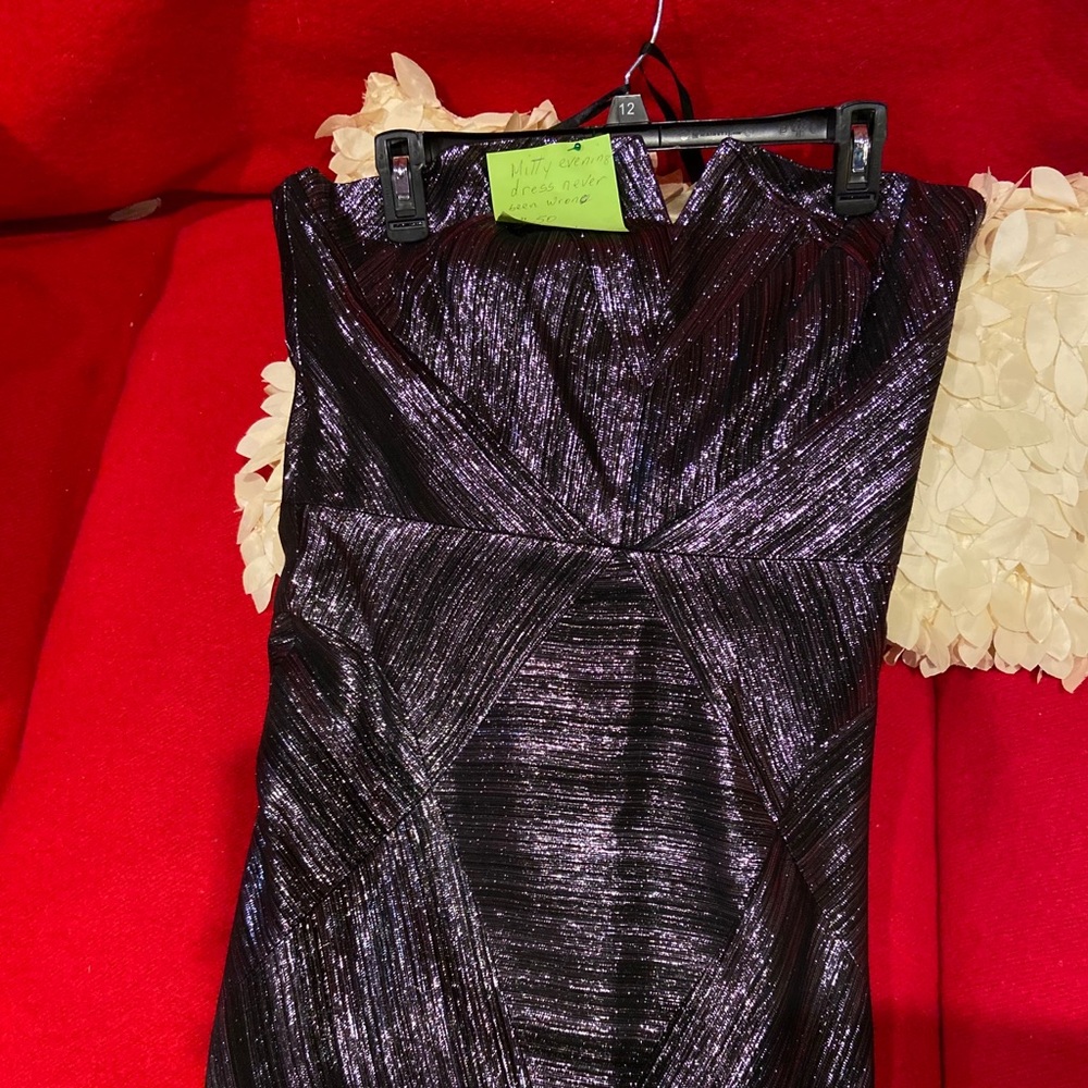 Sparkly Purple Dress by MILLY
